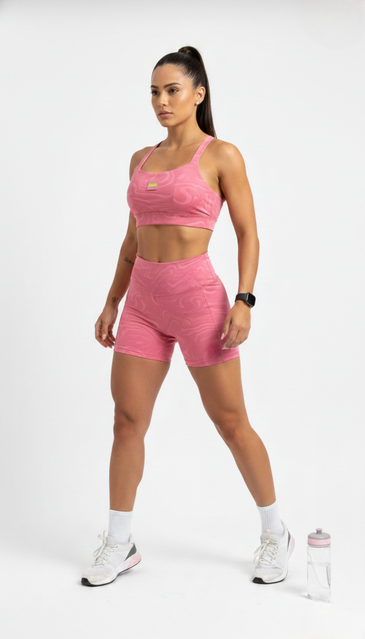 Conjunto Texturizado Shorts