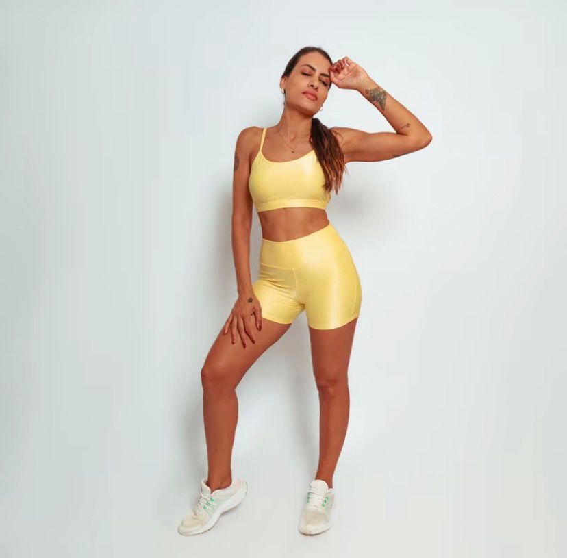 Conjunto de Academia Meia-Coxa